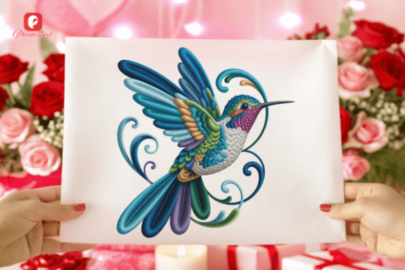 Download Elegant Bird Floral Hummingbird PNG - Bird png Collection