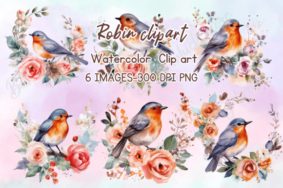 Download Robin Bird Clipart, Watercolor Bird Png - Bird png Collection