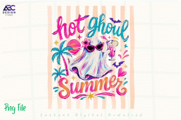 Download Hot Ghoul Summer Retro Pastel Ghost PNG - Pastel Collection
