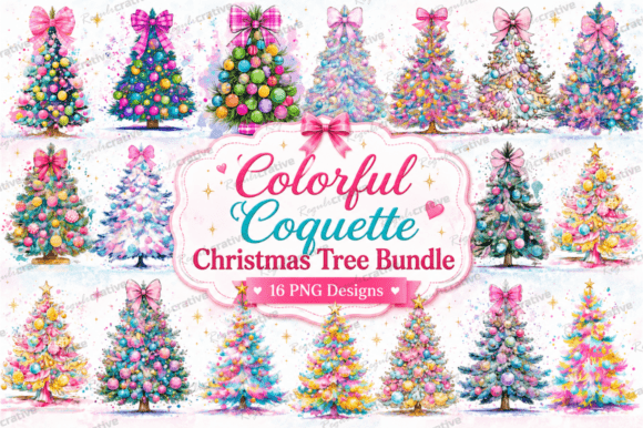 Download Pastel Christmas Tree Sublimation PNG - Pastel Collection
